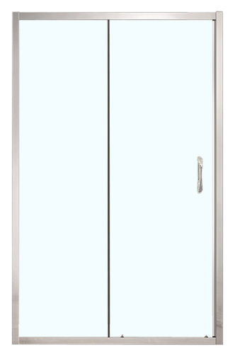 картинка Душевая дверь Azario MILTON 1400х2000 L/R, прозрачное стекло 6 мм, цвет профиля серебро (AZ-ND6121 1400) от магазина Сантехстрой