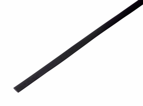 картинка Трубка термоусаживаемая ТУТ 5,0/2,5мм,  черная,  упаковка 50 шт.  по 1м,  PROconnect от магазина Сантехстрой