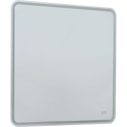 картинка Зеркало Aquanet Ирис 80 326445 с подсветкой с сенсорным выключателем и подогревом от магазина Сантехстрой
