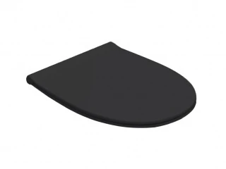 картинка Сиденье для унитаза Globo 4ALL MDR20AR с механизмом плавного опускания, черное от магазина Сантехстрой