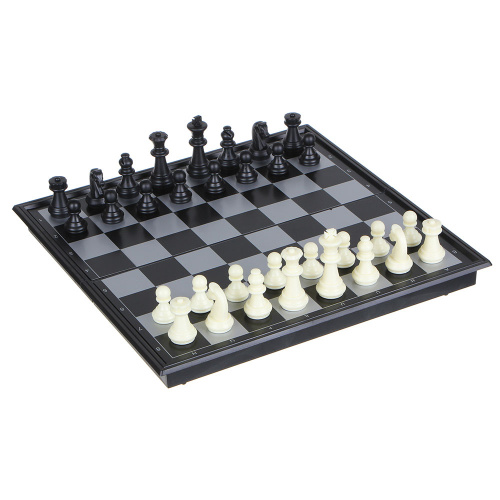 картинка LDGames Набор игр 3 в 1 (магнитные шашки, шахматы и нарды) 24х24см, пластик, металл, SC56810 от магазина Сантехстрой