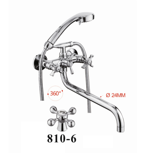 изображение смеситель для ванны d-lin d145810-6, хром