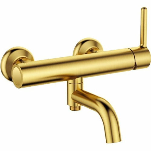 изображение смеситель для ванны cezares eco eco-vd-boro брашированное золото