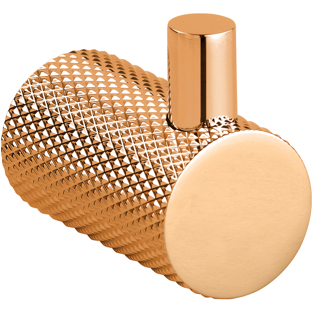 картинка GLACERA Крючок одинарный, полированная медь от магазина Сантехстрой