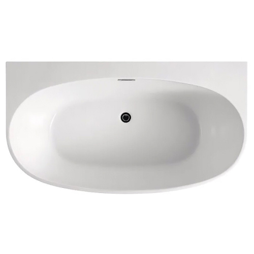 картинка Ванна акриловая Azario CAMBRIDGE 1695х880х580, пристенная, в комплекте с сифоном и металлической рамой (CAM17289) от магазина Сантехстрой