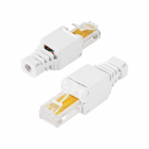 картинка Разъем UTP RJ-45(8P-8C),  CAT 5e,  самозажимной REXANT от магазина Сантехстрой
