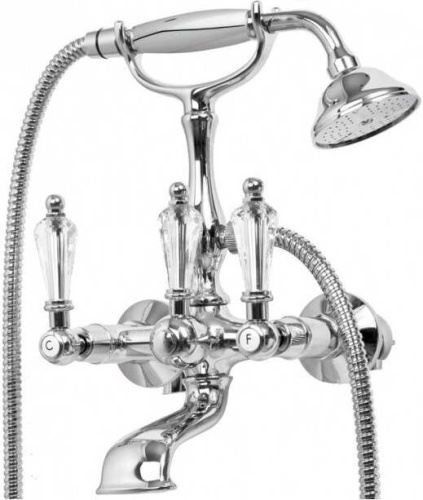 изображение смеситель для ванны с душем cezares diamond diamond-vd-01-sw
