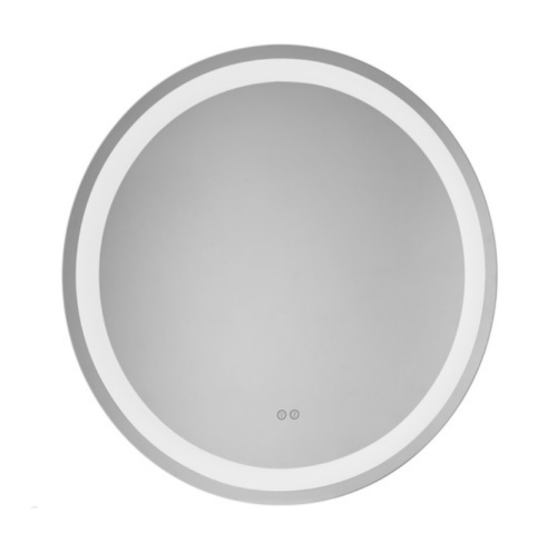 картинка Зеркало AQUATON Анелло 85x85 c подсветкой, белое (1A260802AK010) от магазина Сантехстрой