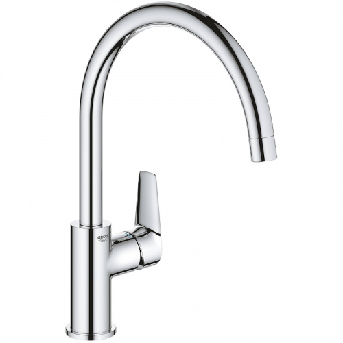 картинка смеситель для кухни grohe 31367001 хром