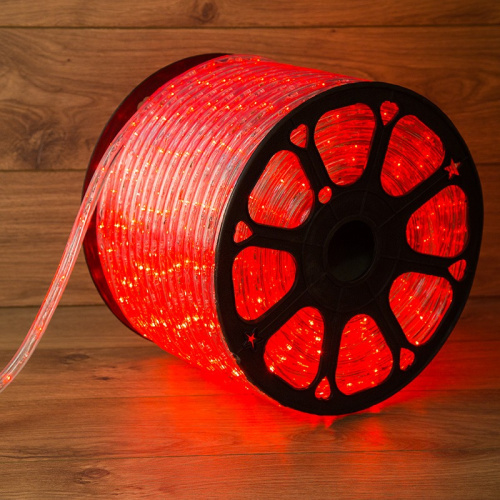 картинка Дюралайт LED,  свечение с динамикой (3W) - красный,  36 LED/м,  бухта 100м от магазина Сантехстрой