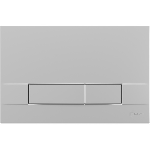 картинка Кнопка смыва Lemark BIT для инсталляции, механическая, хром матовый (9803007) от магазина Сантехстрой