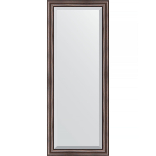 картинка Зеркало Evoform Exclusive 141х56 BY 1164 с фацетом в багетной раме - Палисандр 62 мм от магазина Сантехстрой