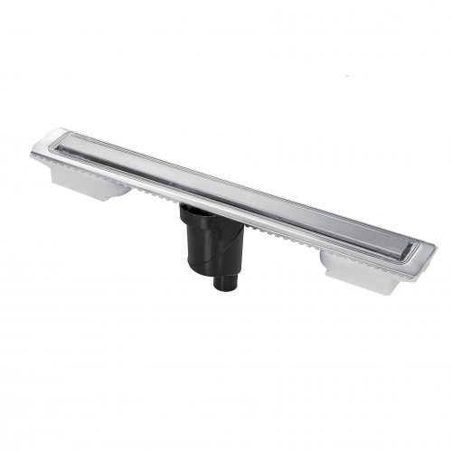 картинка Душевой лоток Berges Wasserhaus C1 Norma 800 090039 с решеткой Хром матовый от магазина Сантехстрой