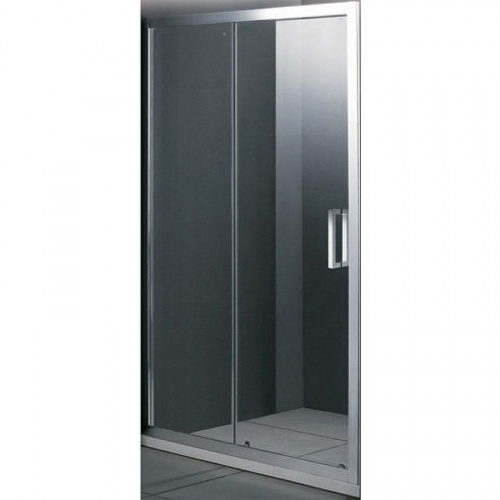 картинка Душевая дверь BelBagno Uno BF-1 160 профиль Хром стекло прозрачное от магазина Сантехстрой