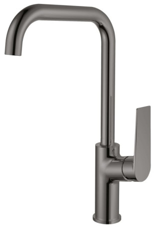 картинка смеситель для кухни haiba hb70533-3 серый