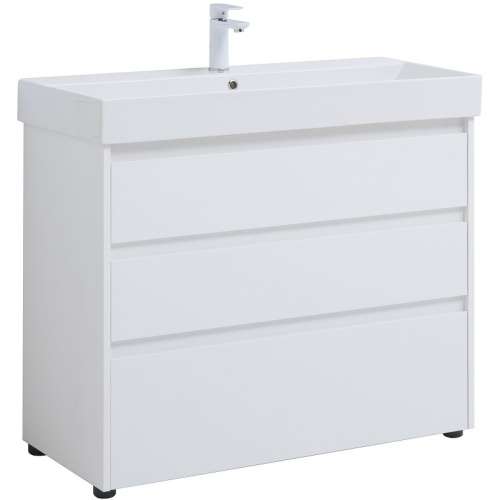 картинка Тумба под раковину Aquanet 302478 Белая от магазина Сантехстрой