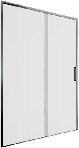 картинка Душевая дверь Aquanet Pleasure Evo 130 AE65-N130-CT профиль хром, прозрачное стекло от магазина Сантехстрой