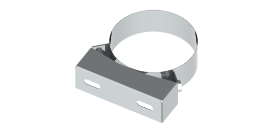 картинка Стеновой/потолочный хомут жесткий, отступ 50 мм, Jeremias, DW-FU, диаметр, мм-180 от магазина Сантехстрой