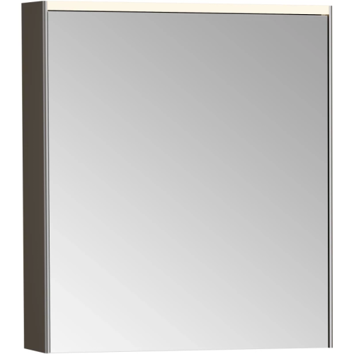 картинка Зеркальный шкаф 62x69,5 см антрацит глянец L Vitra Mirrors 66909 от магазина Сантехстрой