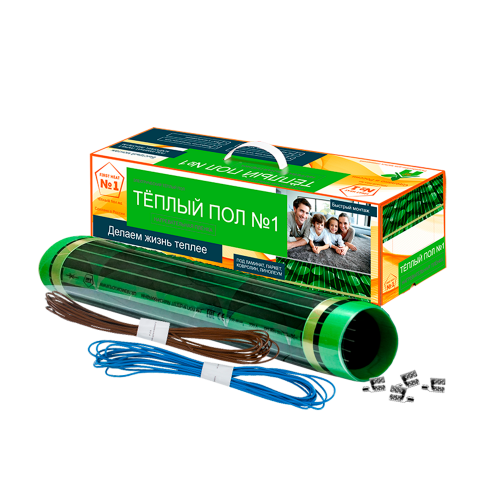 картинка Комплект плёночного тёплого пола "Теплый пол №1" ПТСП-2200-10,0 от магазина Сантехстрой