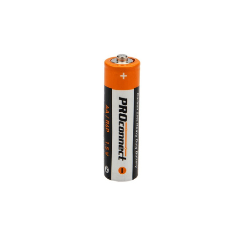 картинка Батарейка солевая АА/R6 1,5V 4 шт.  PROconnect от магазина Сантехстрой