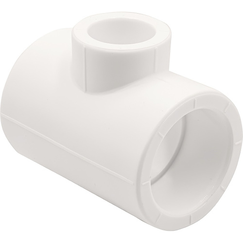 картинка Тройник THERMOLIGHT переходной PP-R 32х20х32 белый (15/120) от магазина Сантехстрой
