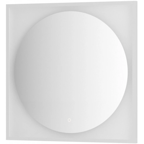 картинка Зеркало 80x80 см белый матовый Defesto Eclipse DF 2238S от магазина Сантехстрой