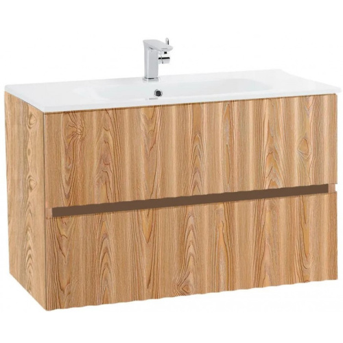 картинка Тумба под раковину Art&Max Elegant AM-ELEGANT-1000-2C-SO-BR-P с LED подсветкой бран от магазина Сантехстрой