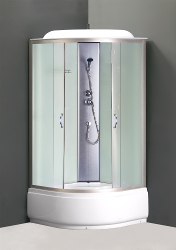 фотография душевая кабина loranto cs-6680f 80х80х215, поддон 40см