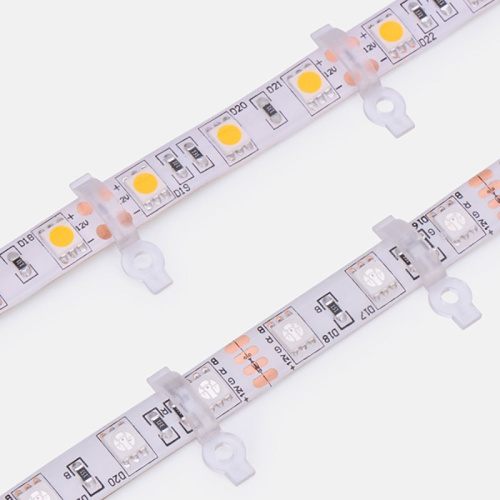 картинка Монтажная клипса для светодиодной ленты с влагозащитой шириной 10 мм LAMPER от магазина Сантехстрой