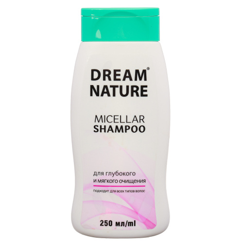 картинка Шампунь для волос DREAM NATURE мицеллярный, п/б, 250 мл от магазина Сантехстрой