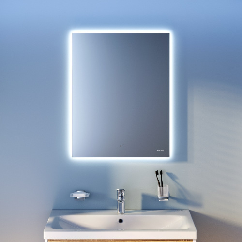 картинка M85MOX10551S X-Joy Зеркало с интерьерной Led подсветкой, ИК-сенсорром, 55 см от магазина Сантехстрой