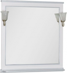 картинка Зеркало Aquanet Валенса 100 белый от магазина Сантехстрой