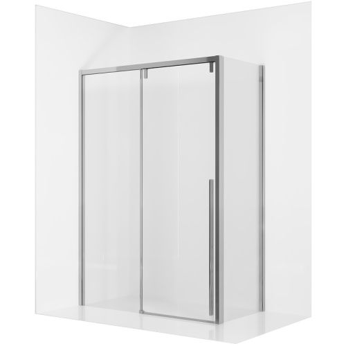 картинка Душевой уголок Ambassador Intense 160x100 110021105IX-100IX профиль Хром стекло прозрачное от магазина Сантехстрой