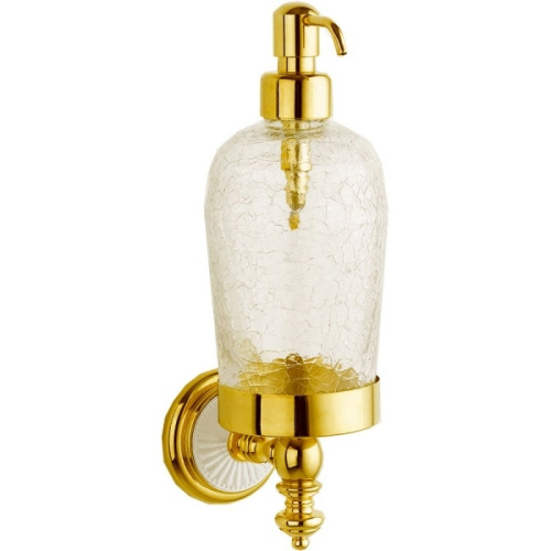 картинка Дозатор для жидкого мыла Boheme Palazzo Bianco 10117 Золото от магазина Сантехстрой