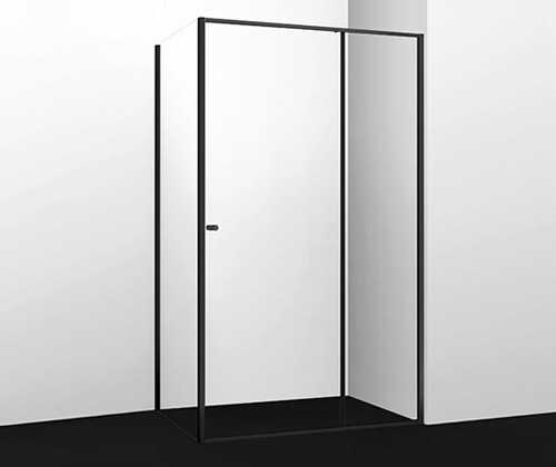 картинка Душевой уголок WasserKRAFT Dill 110x90 61S15 профиль Черный стекло прозрачное от магазина Сантехстрой
