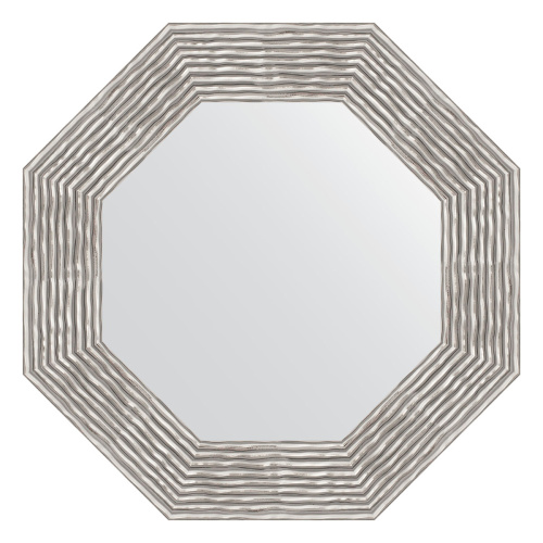 картинка Зеркало Evoform Octagon BY 3808 57x57 волна хром от магазина Сантехстрой