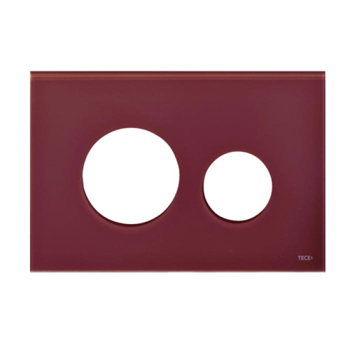 картинка TECE Лицевая панель TECEloop, стекло, цвет - рубиновый (Alape) от магазина Сантехстрой