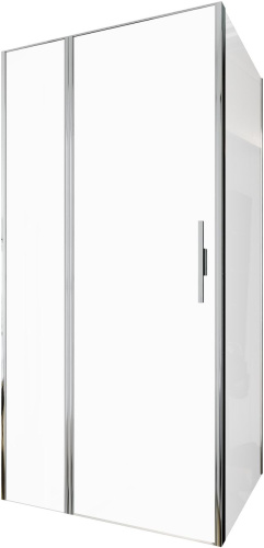 картинка Душевой уголок Allen Brau Priority 100x100 3.31004.00 + 3.31019.00 хром от магазина Сантехстрой