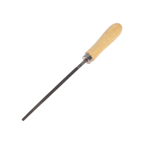 картинка Напильник круглый KRANZ 150 мм,  деревянная ручка от магазина Сантехстрой