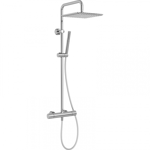 картинка Душевая система Jacob Delafon Brigitte E32850-CP с термостатом Хром от магазина Сантехстрой