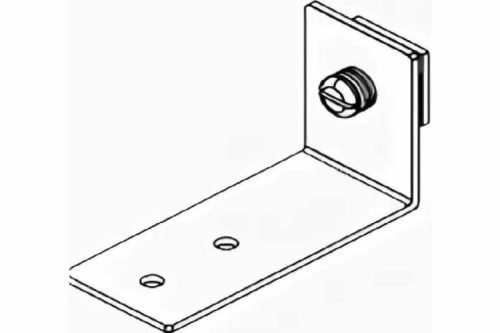 картинка Держатель боковой для крепежной планки от магазина Сантехстрой