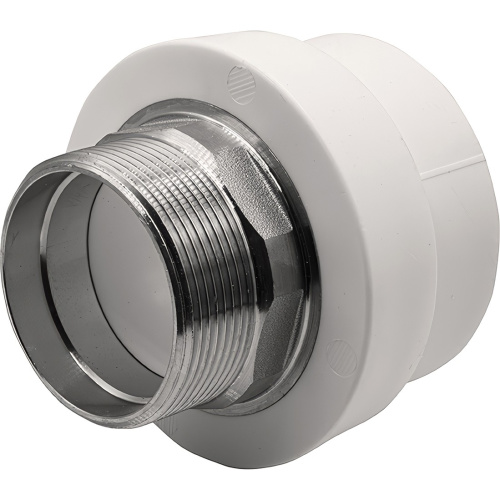 картинка Муфта THERMOLIGHT комбинированная PP-R НР 63х2quot; под ключ белый (2/18) от магазина Сантехстрой