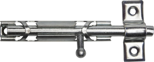 картинка Шпингалет накладной ″3Т-12″ стальной, покрытие белый цинк, 80мм от магазина Сантехстрой