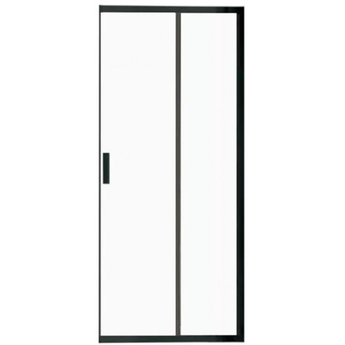 картинка Душевая дверь Vincea Garda VHC-1G100CLB черный/прозрачное от магазина Сантехстрой