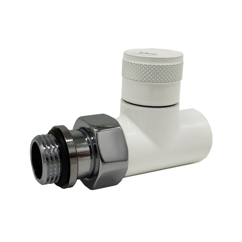 картинка Запорный клапан прямой SR Rubinetterie Tondera 1/2", белый от магазина Сантехстрой