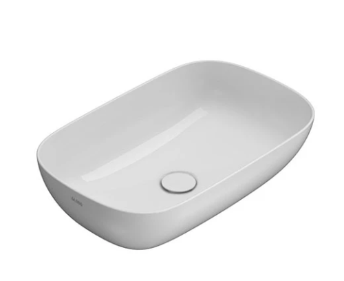 картинка Раковина Globo B6R60BI T-EDGE 60x38 белый от магазина Сантехстрой