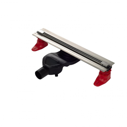 картинка Душевой лоток Berges Wasserhaus Super Slim 600 091152 с решеткой Хром глянец от магазина Сантехстрой