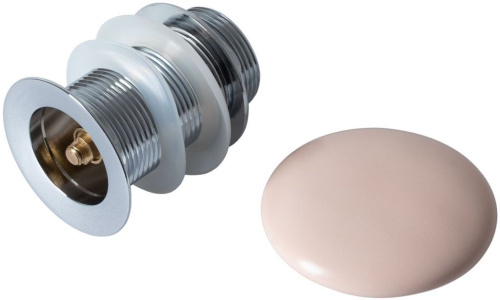 картинка 5.11001.SM FANTASY, Донный клапан, без перелива, керамика, розовый (269510) от магазина Сантехстрой