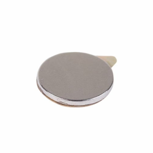 картинка Неодимовый магнит диск 10х1мм с клеем сцепление 0,5 кг (упаковка 20 шт) Rexant от магазина Сантехстрой